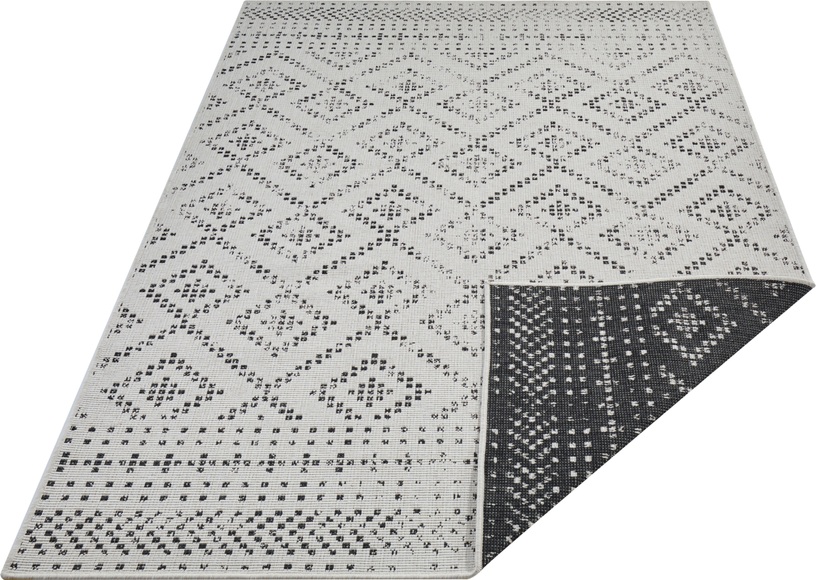 freundin Home Collection Teppich »Olympia«, rechteckig, 5 mm Höhe, In-und Outdoor geeignet, Wohnzimmer, Balkon, Terrasse, Garten, Strapazierfähig und pflegeleicht, Flachgewebe