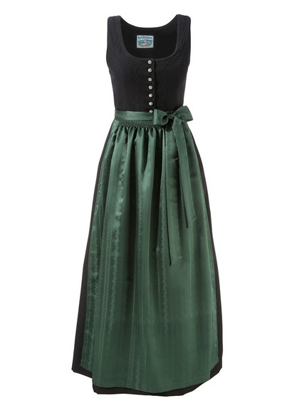 Turi Landhaus   Dirndl, (2 tlg.), lang traditonell mit Knopfverschluss