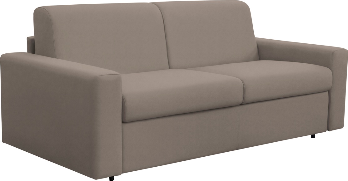 Home affaire Schlafsofa »Bari«, inklusive Matratze und klappbaren Bettunterbau, Liegefläche 140/208 cm