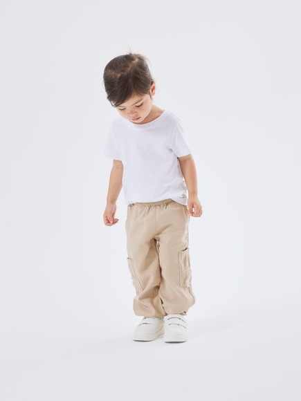Cargo-Hose NMFBELLA ROUND 9347-BU in safari