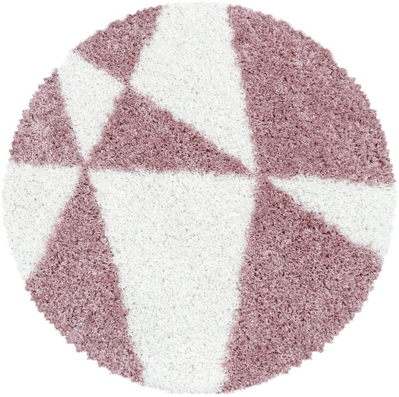 Ayyildiz Teppiche Hochflor-Teppich »TANGO 3101«, rund, 50 mm Höhe