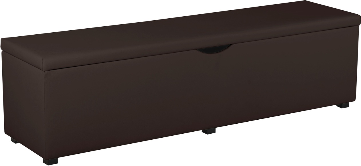 Places of Style Hockerbank »Standard«, mit Stauraum, Breite 120 cm oder 160 cm, auch als Garderobenbank oder Bettbank geeignet