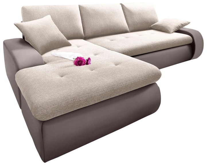 TRENDMANUFAKTUR Ecksofa, wahlweise XL oder XXL