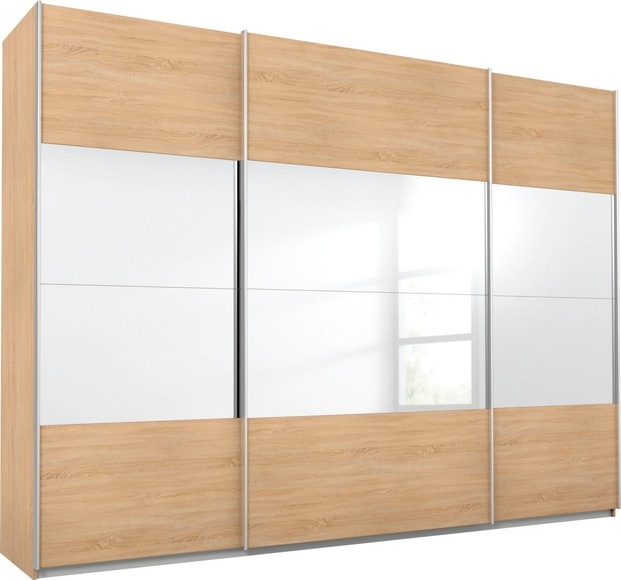 rauch ORANGE Schwebetürenschrank »Quadra«, mit Spiegelelementen