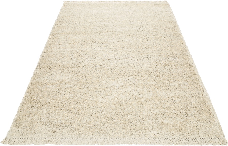 Wecon home Hochflor-Teppich »STUDIO zero«, rechteckig, 35 mm Höhe, Wohnzimmer, Berber Optik