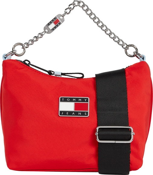 Tommy Jeans Hobo »TJW SUMMER NYLON SHOULDER BAG«, mit Ketten Trageriemen