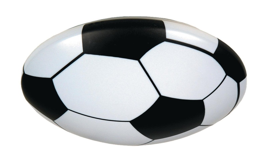 Deckenleuchte Fußball, Kunststoff