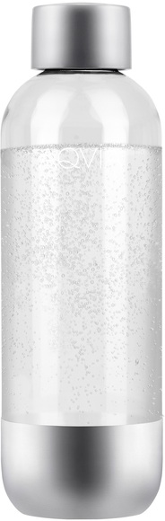 AQVIA Wassersprudler Flasche, (1 tlg.), PET, Inhalt 1000 ml
