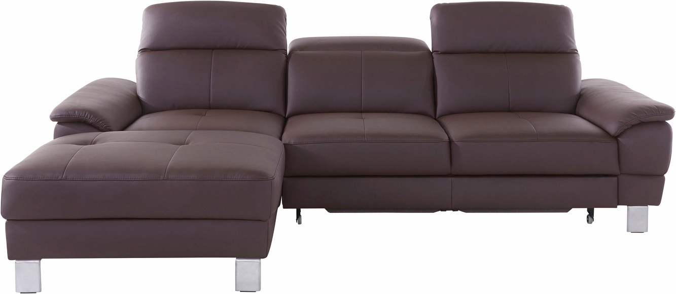 exxpo - sofa fashion Ecksofa, inkl. Kopf- bzw. Rückenverstellung, wahlweise mit Bettfunktion und Bettkasten