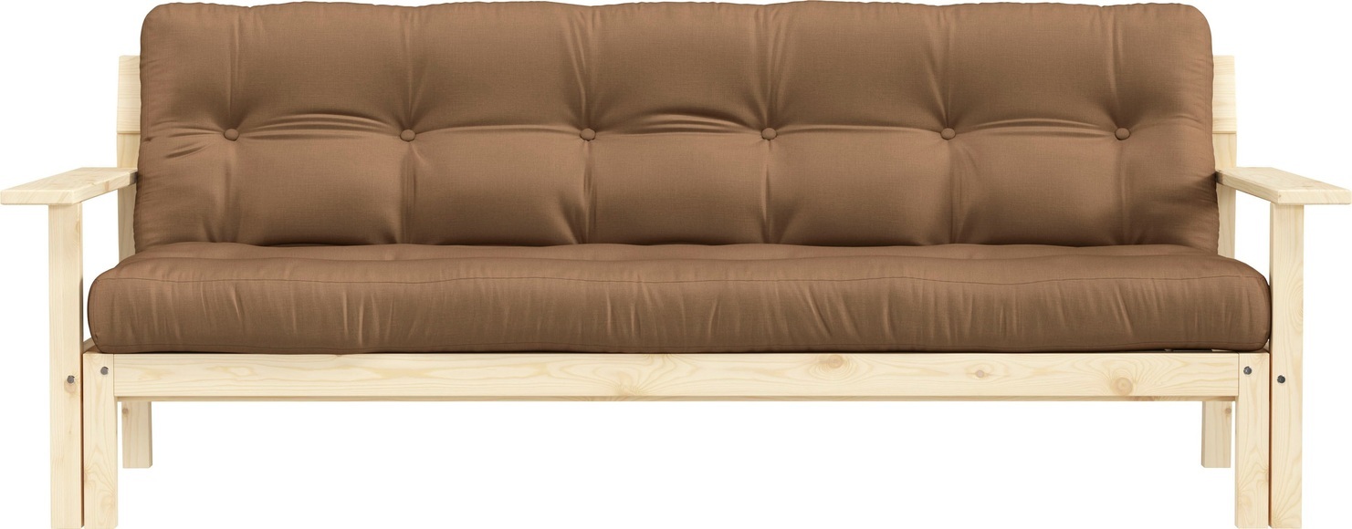 Karup Design Schlafsofa »Unwind«, Mit Holzstruktur, inkl. Futonmatratze, Liegefläche 130x190 cm