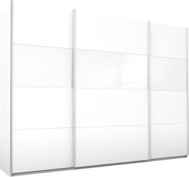 rauch ORANGE Schwebetürenschrank »Quadra«, mit Glaselementen