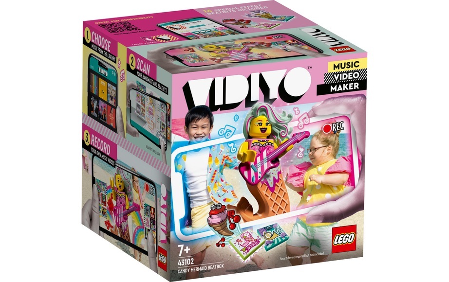 43102 Vidiyo Candy Mermaid BeatBox, Konstruktionsspielzeug
