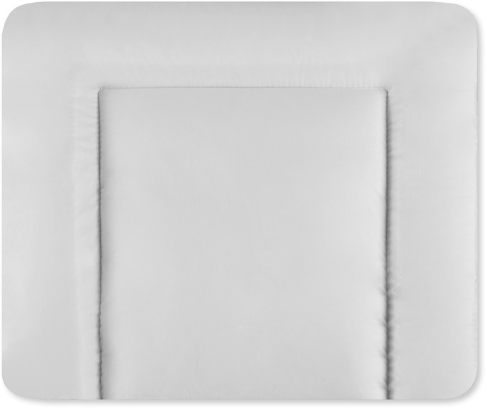 JULIUS ZÖLLNER Wickelauflage Softy uni hellgrau 85 x 75 cm