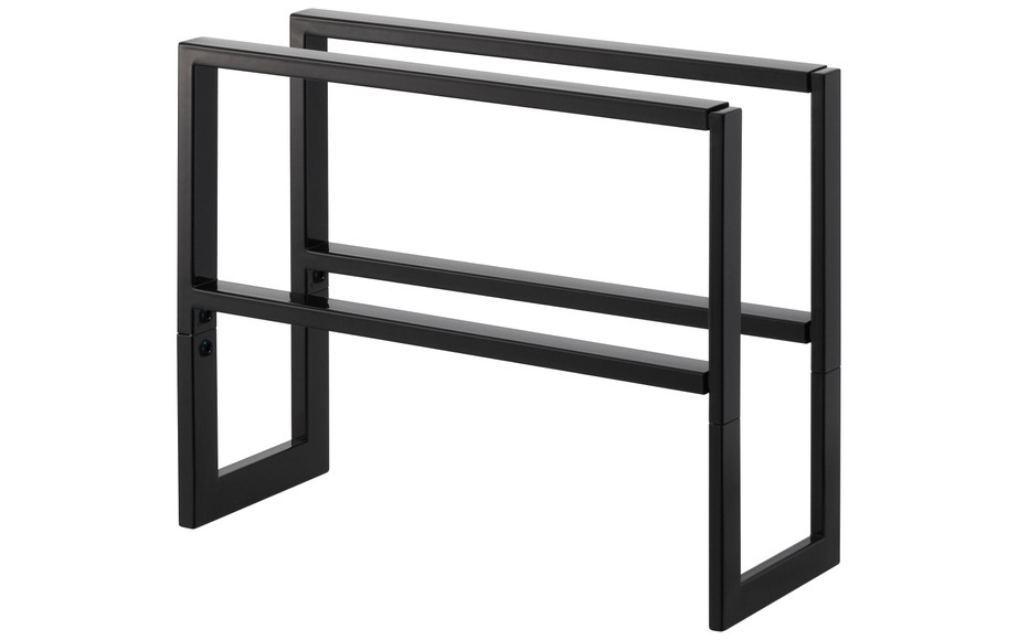 Yamazaki - Schuhregal yamazaki - schwarz - Metall - 38cm