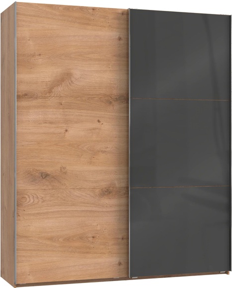 Fresh To Go Schwebetürenschrank »Level«, mit Glastür