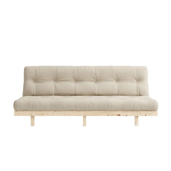 Karup Design Schlafsofa »Lean 200 Schlafsofa, Gästebett, Sofa mit Futonmatratze«, (2 St.), Inkl. Futonmatratze, Liegefläche 130x200 cm, FSC® zertifizierte Kiefer