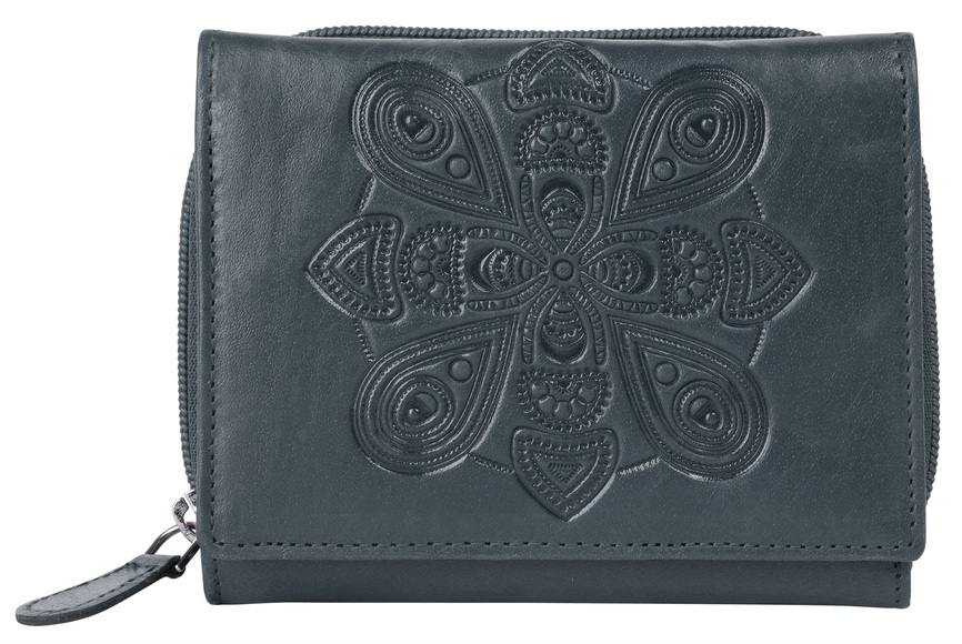 Bruno Banani Geldbörse »Mandala«, (1 tlg.), echt Leder