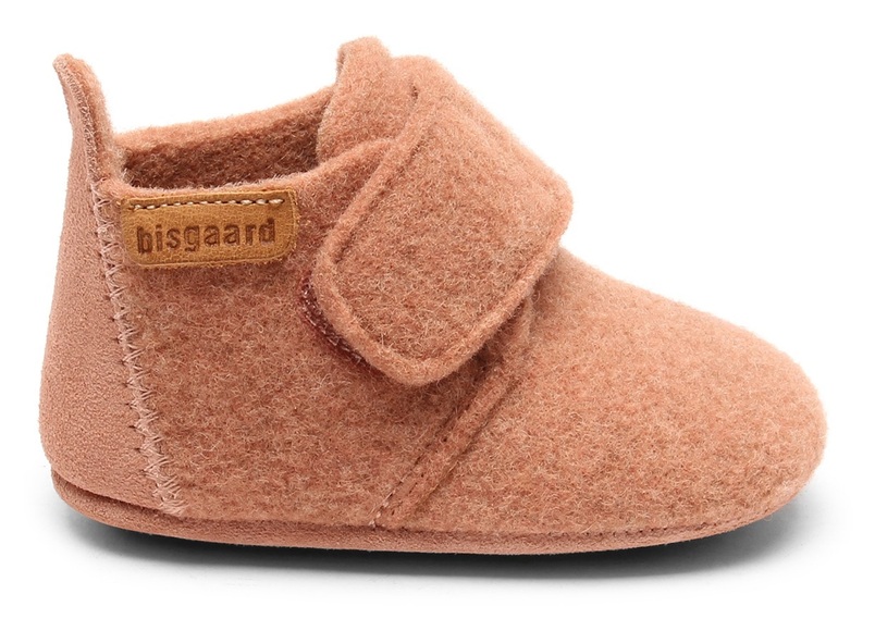 Bisgaard Hausschuh »Bisgaard Baby Wool«, mit Klettverschluss