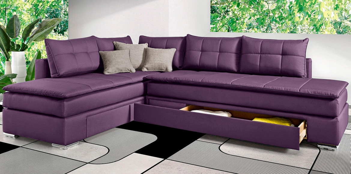 INOSIGN Ecksofa »Night & Day«, mit Dauer-Schlaffunktion