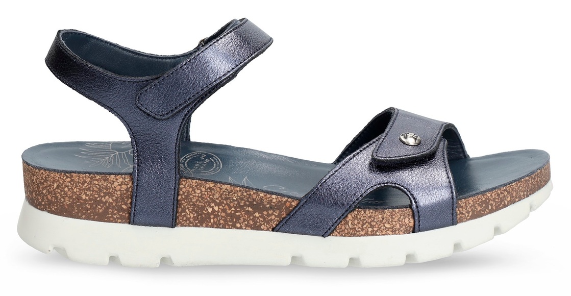 Panama Jack Sandalette »Sulia Shine«, in glänzender Optik