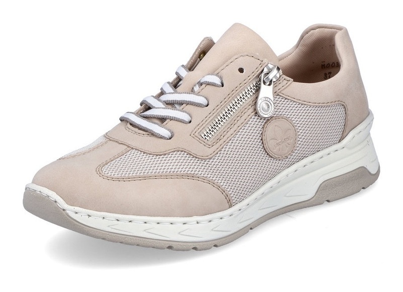Rieker Sneaker, mit Reissverschluss und Schnürung