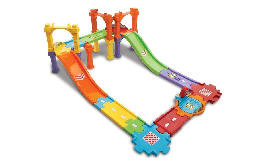 VTECH Tut Tut Baby Flitzer Straßen- und Brückenset gross