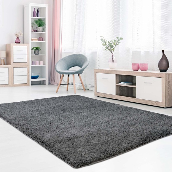 Hochflor-Teppich, »Softshine 2236«, Carpet City, rechteckig, Höhe 30 mm, maschinell gewebt