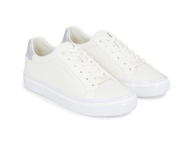 Calvin Klein Plateausneaker »VULC LACE UP«, mit Kontrastbesatz an der Ferse