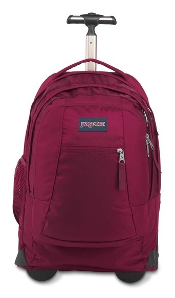 Jansport Freizeitrucksack »Driver 8, Russet Red«, mit Trolleyfunktion und 2 Inline-Rollen