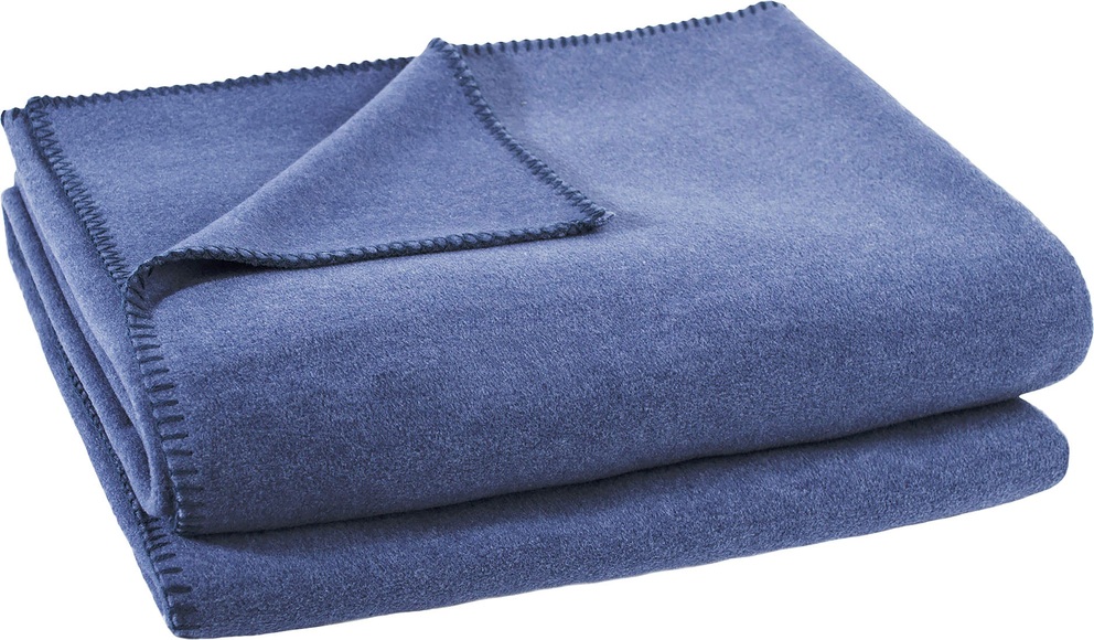 zoeppritz Wohndecke »Soft-Fleece«, mit Häkeleinfassung
