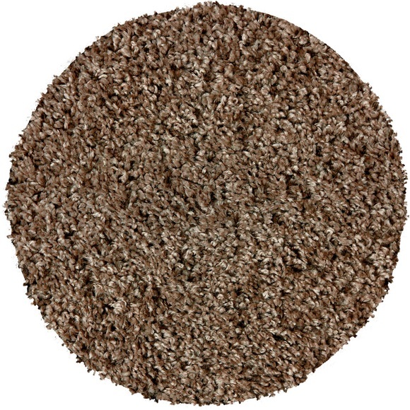 my home Hochflor-Teppich »Jara«, rund, Shaggy, weicher Teppich