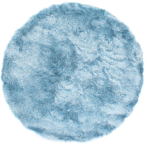 carpetfine Hochflor-Teppich »Breeze«, rund, 45 mm Höhe, besonders weich mit leichtem Glanz Garn, Wohnzimmer