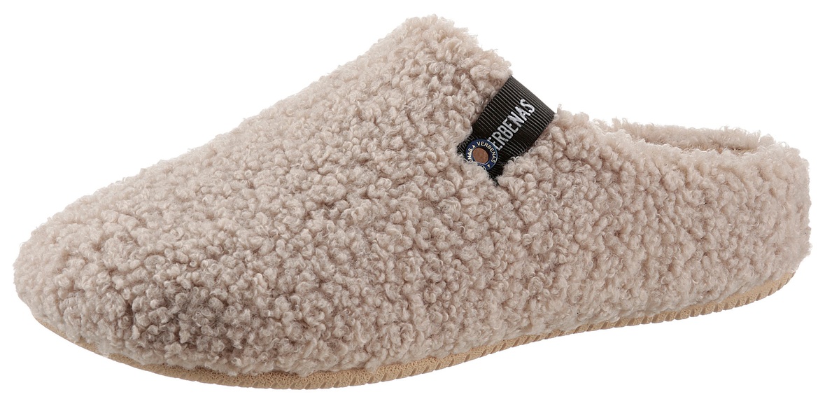 VERBENAS Pantoffel »YORK GALES«, mit Label
