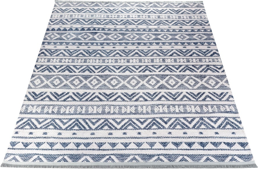 Sehrazat Teppich »EFE 1035«, rechteckig, 5 mm Höhe, Wohnzimmer, Flachwebteppich, Scandi Style
