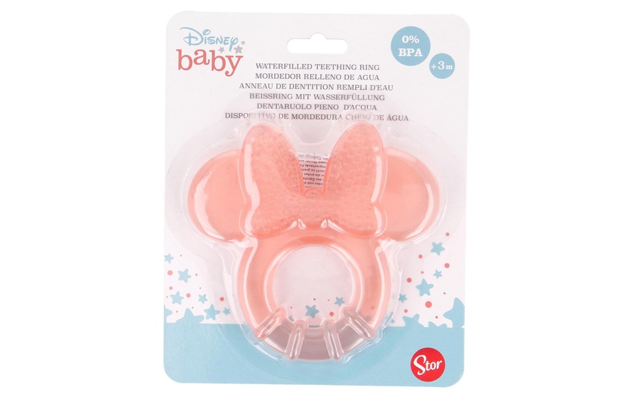 Greifling »Stor Beissring Minnie Mouse mit Wasserfüllung«