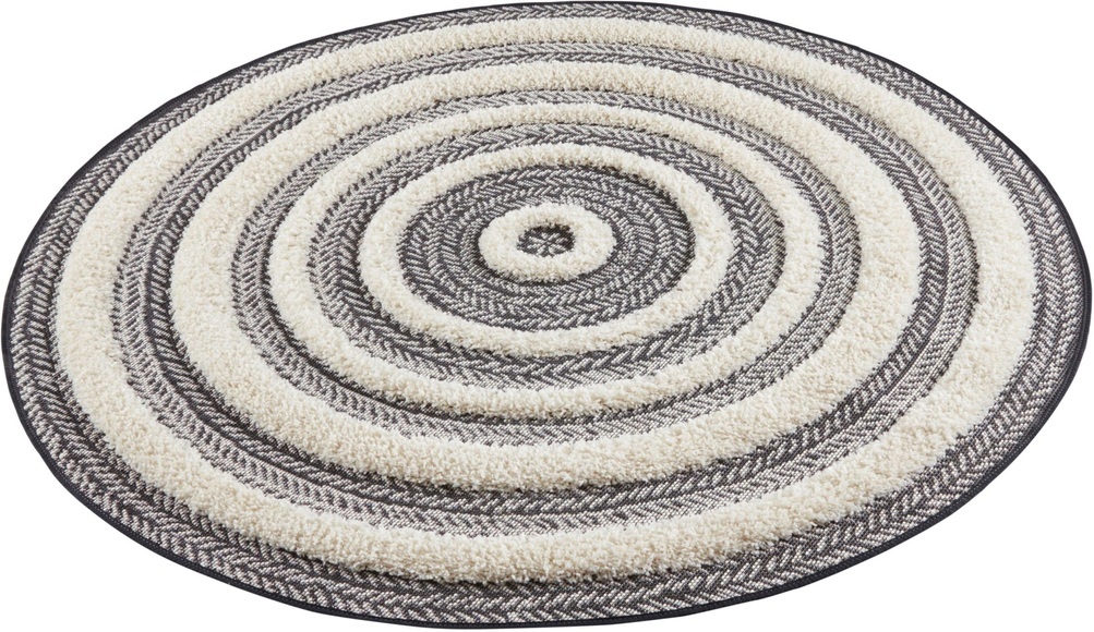 Mint Rugs - Vintage Handira Teppich Nador mit einer Kombination aus weichem, wolligem Garn und bunten, flachen Strukturen
