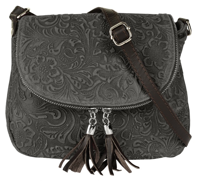 Samantha Look Umhängetasche, (1 tlg.), echt Leder, Made in Italy