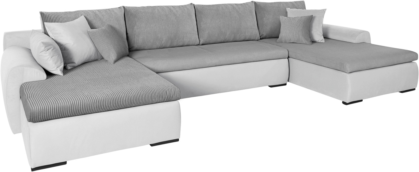 Home affaire Wohnlandschaft »Win«, wahlweise mit Bettfunktion und Bettkasten