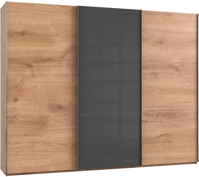 Fresh To Go Schwebetürenschrank »Level«, mit Glastür
