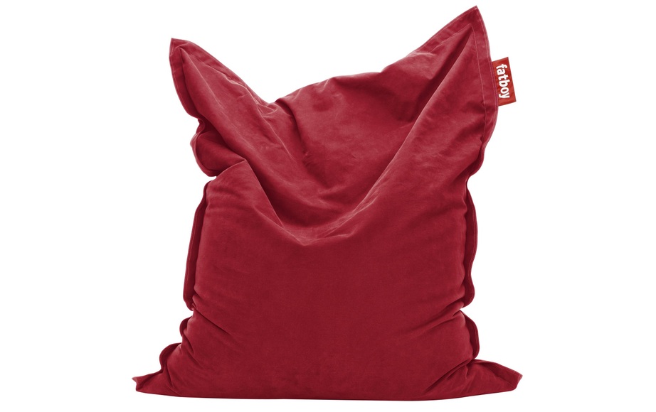 Fatboy Original Stonewashed Sitzsack - red