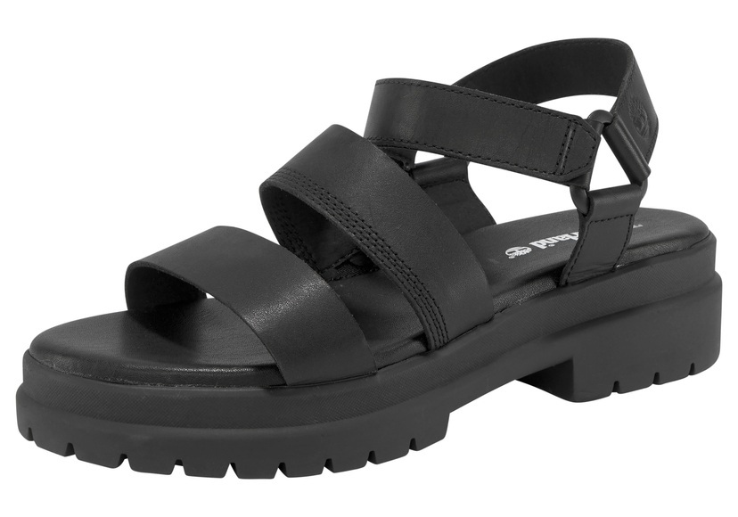 Timberland London Vibe Damen Hohe Sandalette Schwarz