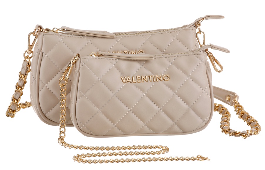 VALENTINO BAGS Umhängetasche »OCARINA«, mit goldfarbenen Details und trendigem Kettenhenkel