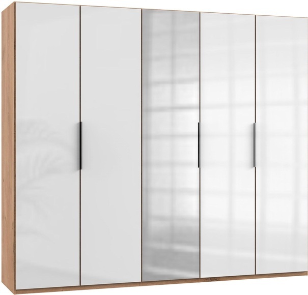 Fresh To Go Kleiderschrank »Level«, mit Glas- und Spiegeltüren