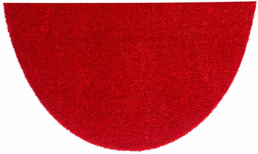 Fussmatte, Halbrund, Hanse Home, »Deko Soft«, waschbar, getuftet