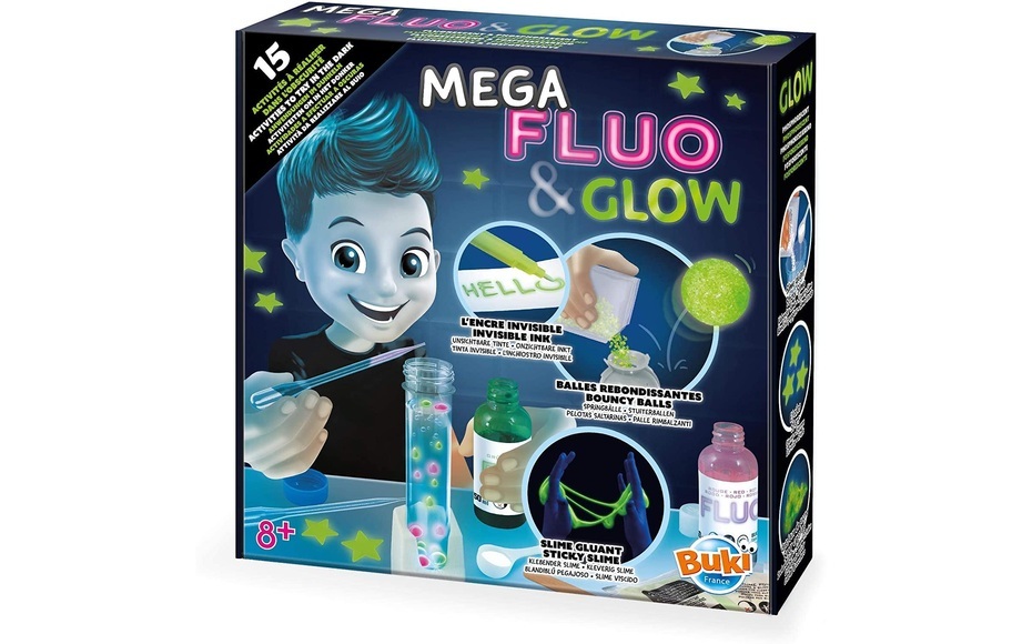 Buki - Experimentier-Kit Mega Fluo & Glow