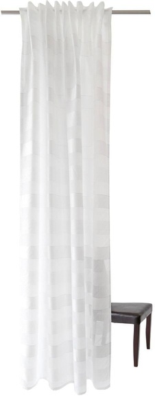 HOMING Gardine »Lena«, (1 St.), Streifen, modern, Farbverlauf, Wohnzimmer, Schlafzimmer