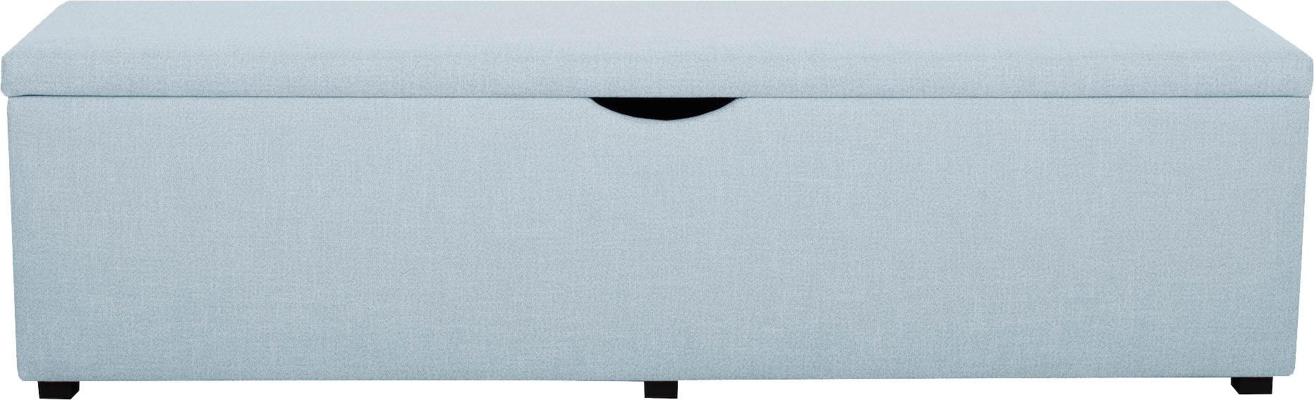 Places of Style Hockerbank »Standard«, mit Stauraum, Breite 120 cm oder 160 cm, auch als Garderobenbank oder Bettbank geeignet
