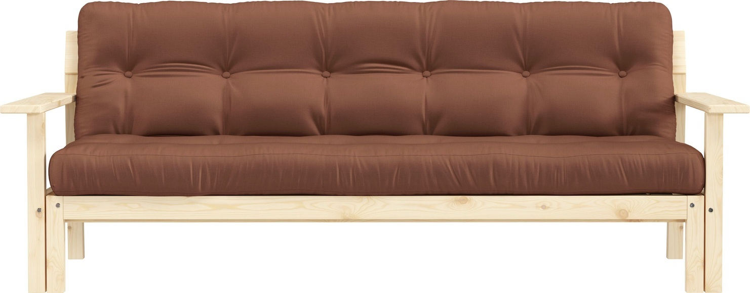 Karup Design Schlafsofa »Unwind«, Mit Holzstruktur, inkl. Futonmatratze, Liegefläche 130x190 cm