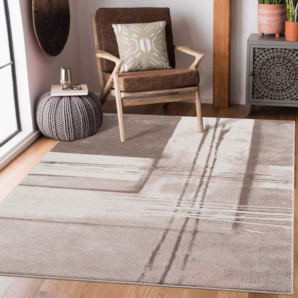 Carpet City Teppich »Moda«, rechteckig, 11 mm Höhe, Kurzflor, Modern, Geo-Muster, Wohnzimmer