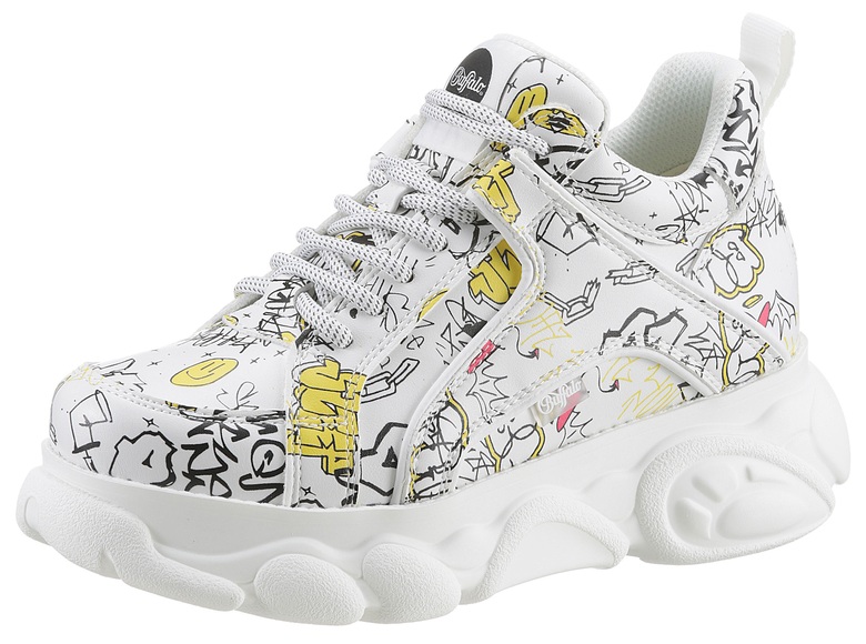 Buffalo Wedgesneaker »CORIN«, mit Graffiti-Druck